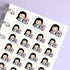 Drop Off Mail Planner Stickers