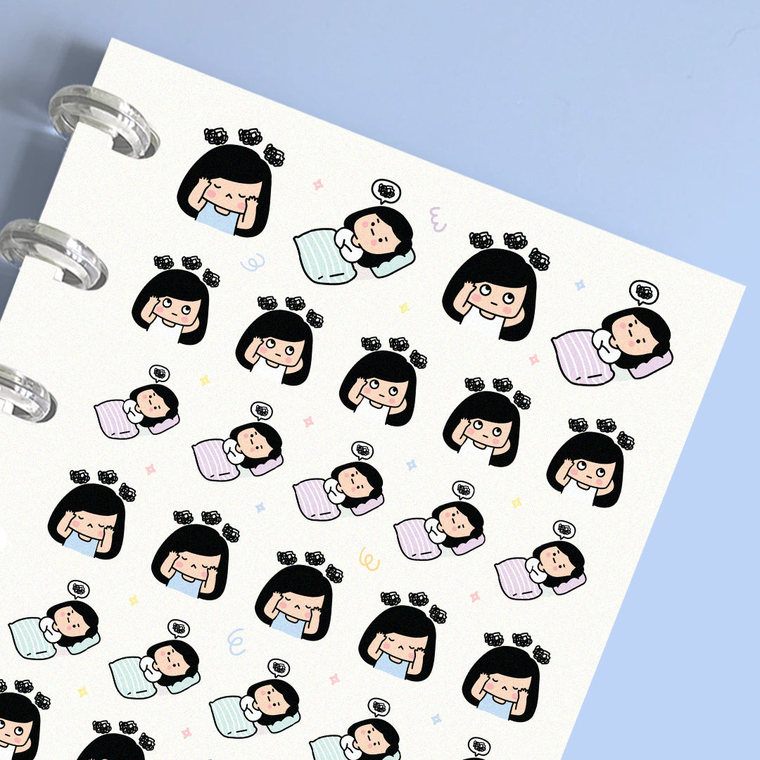 Overthinking Planner Stickers