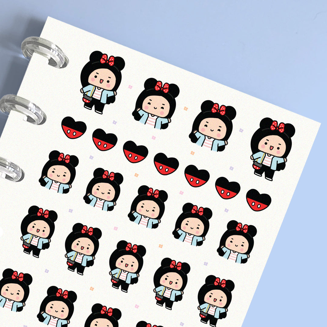 Mouse Ears Planner Stickers