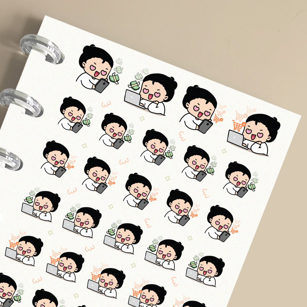 Add to Cart Planner Stickers