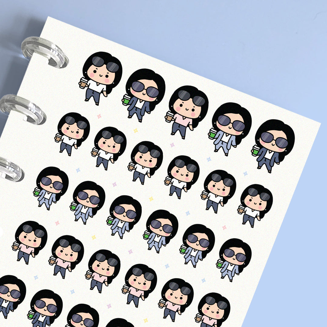 Girl Boss Planner Stickers