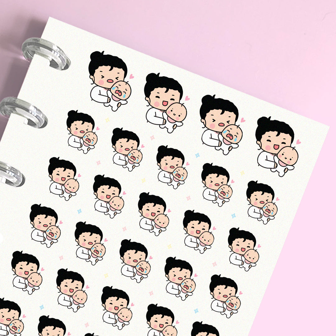 Babysitter Planner Stickers