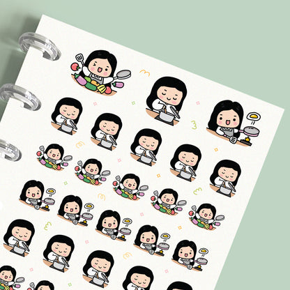 Cooking Planner Stickers