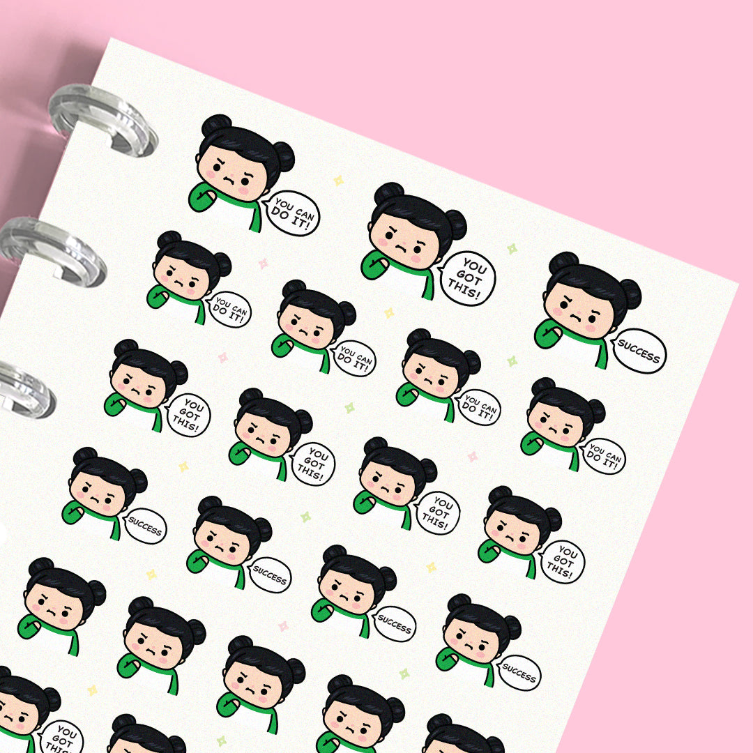 You Can Do It Planner Stickers