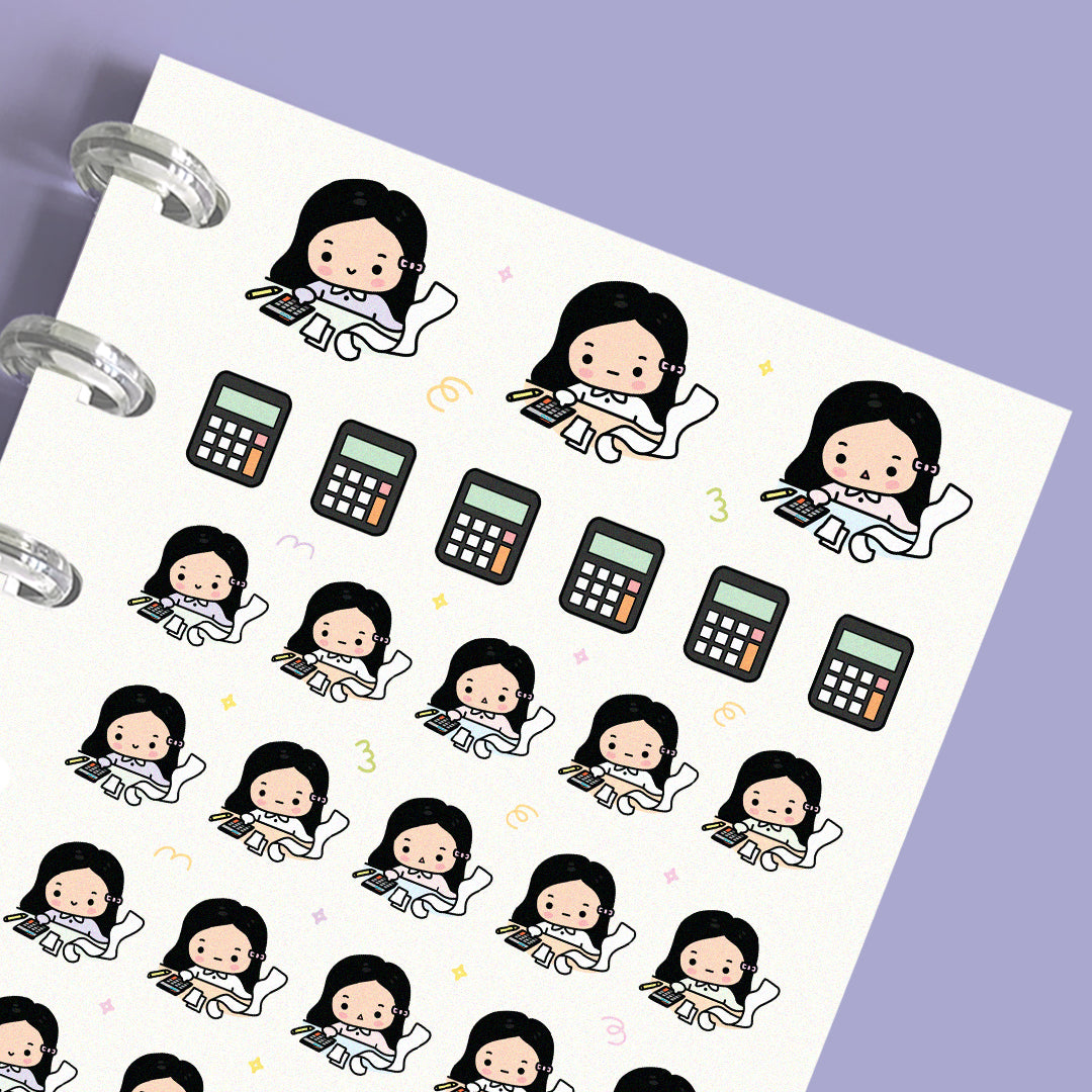 Accounting Planner Stickers