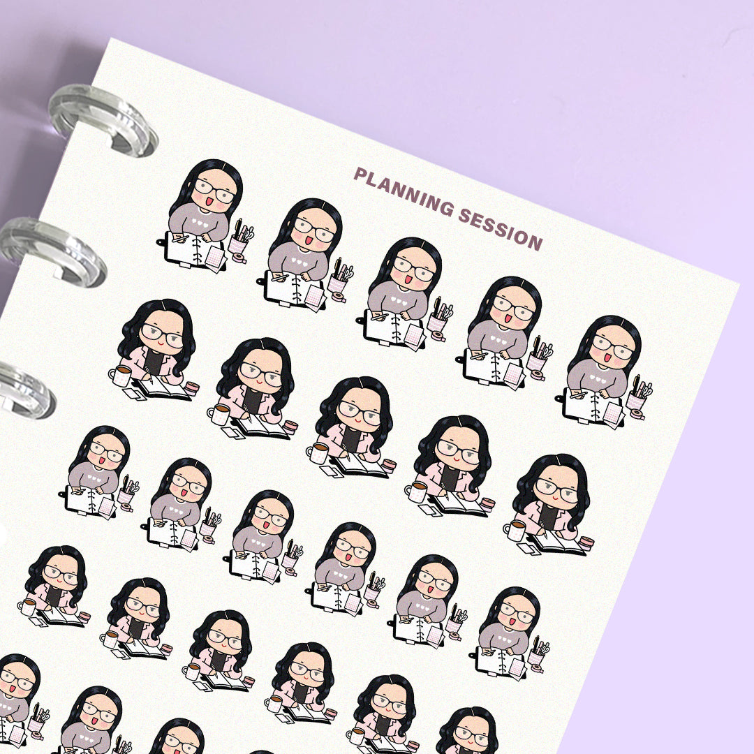 Planning Session - Planner Stickers – Wimzi