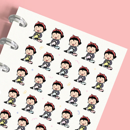 Vacuum Planner Stickers