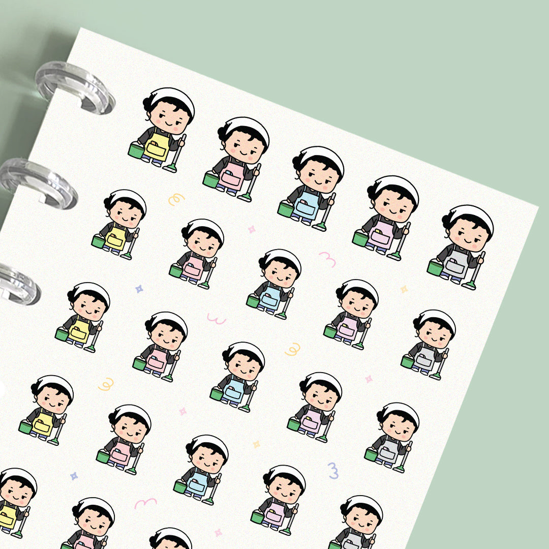 Mop Planner Stickers