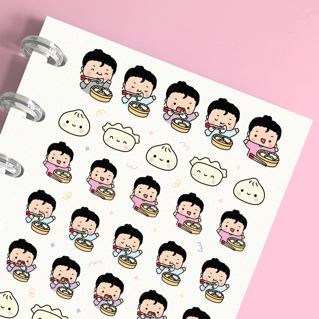 Dumplings Planner Stickers