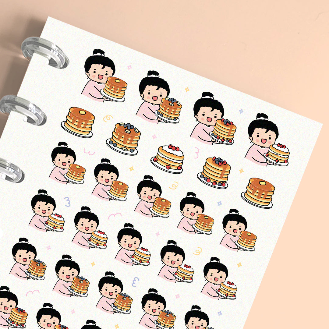 Pancakes Planner Stickers