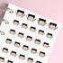 Cute Meal Time Planner Stickers