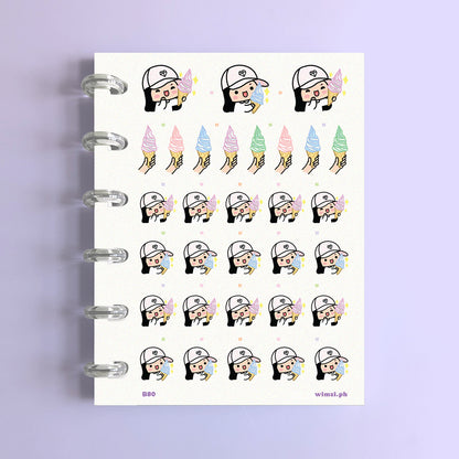 Ice Cream Planner Stickers