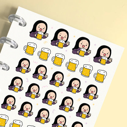 Beer Planner Stickers