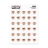 Brows and Lashes Planner Stickers