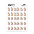 Nail Appointment Planner Stickers