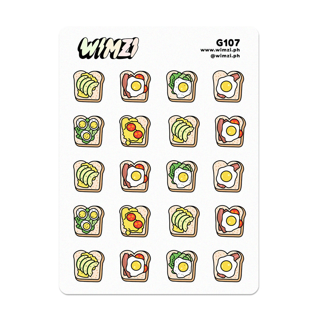 Food Planner Stickers