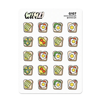 Food Planner Stickers