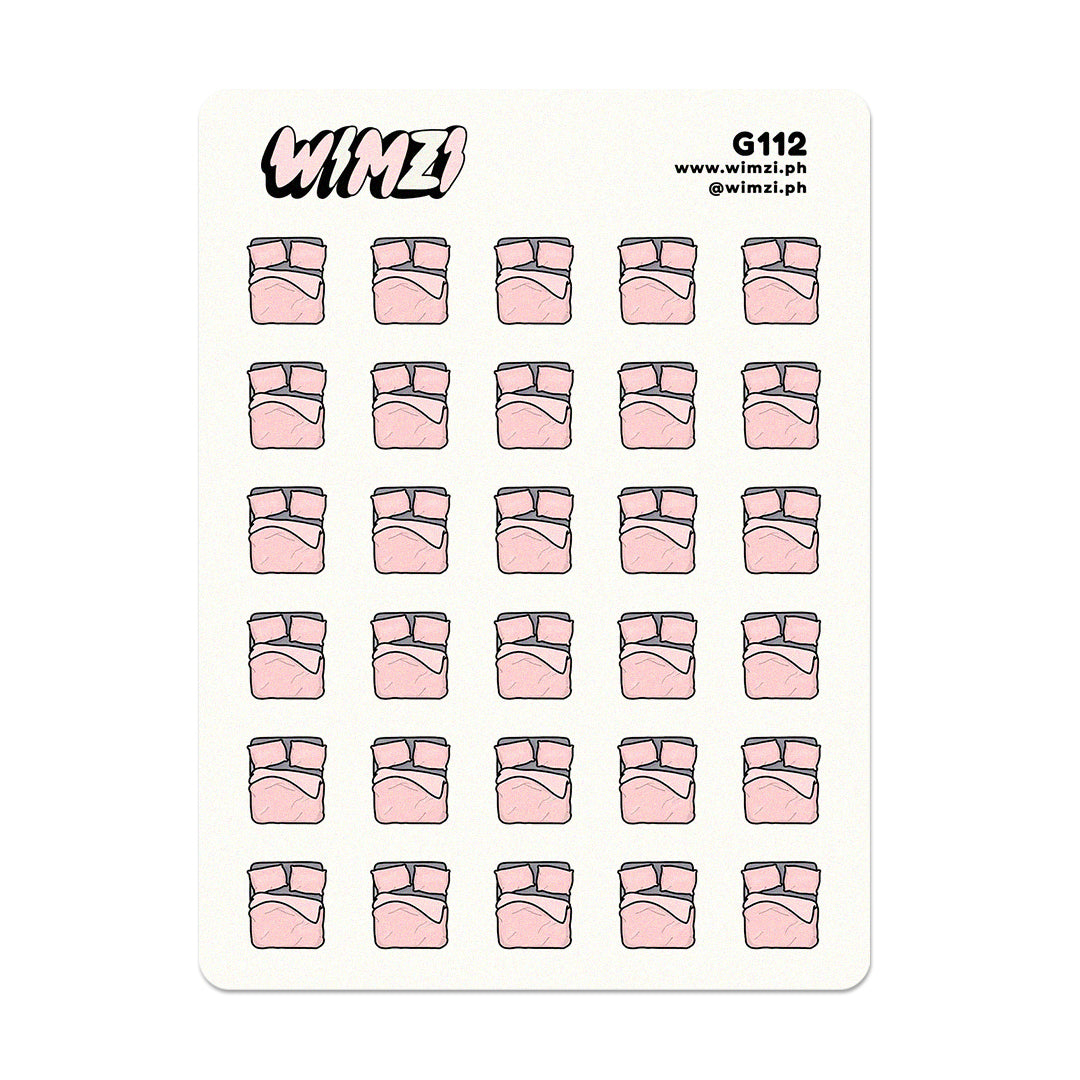 Beddings Planner Stickers