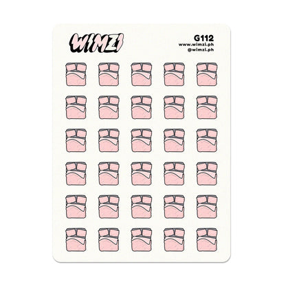 Beddings Planner Stickers