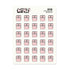 Beddings Planner Stickers