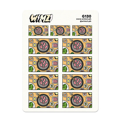 Food Planner Stickers