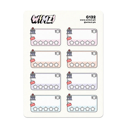 Functional Planner Stickers