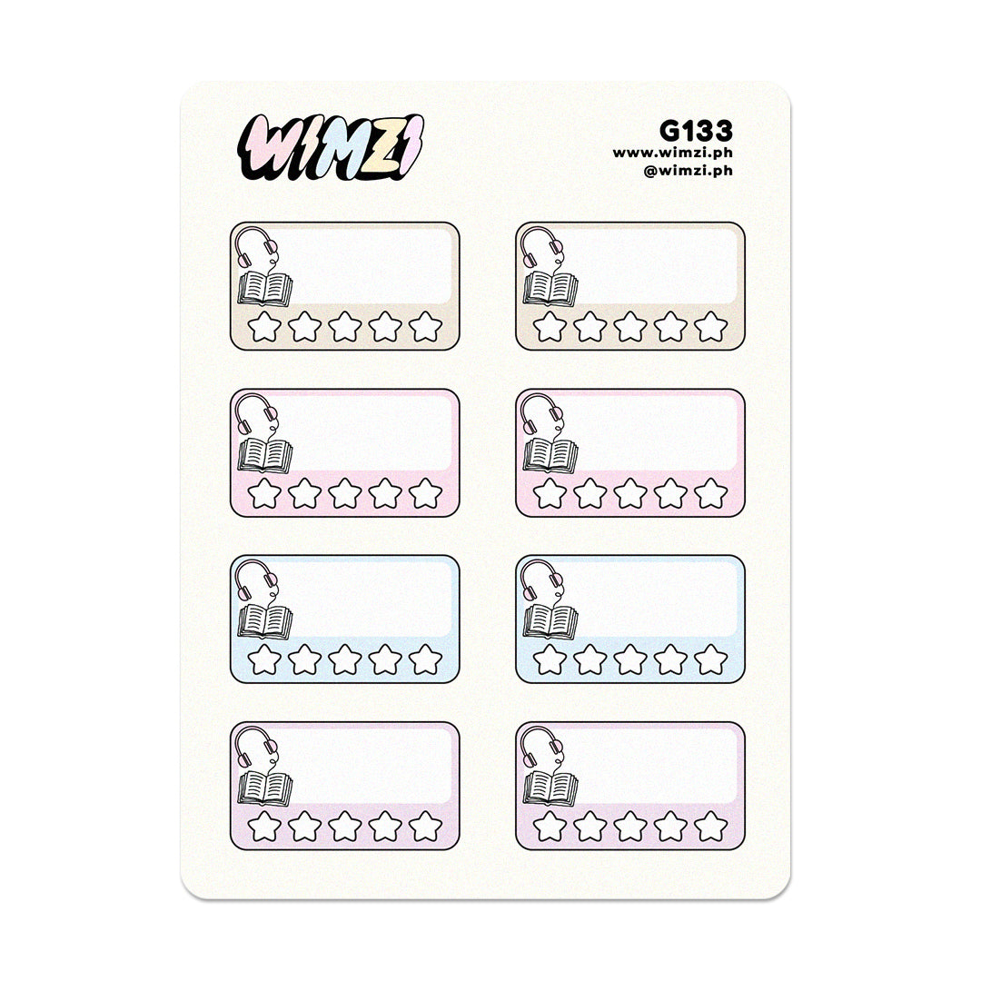 Functional Planner Stickers