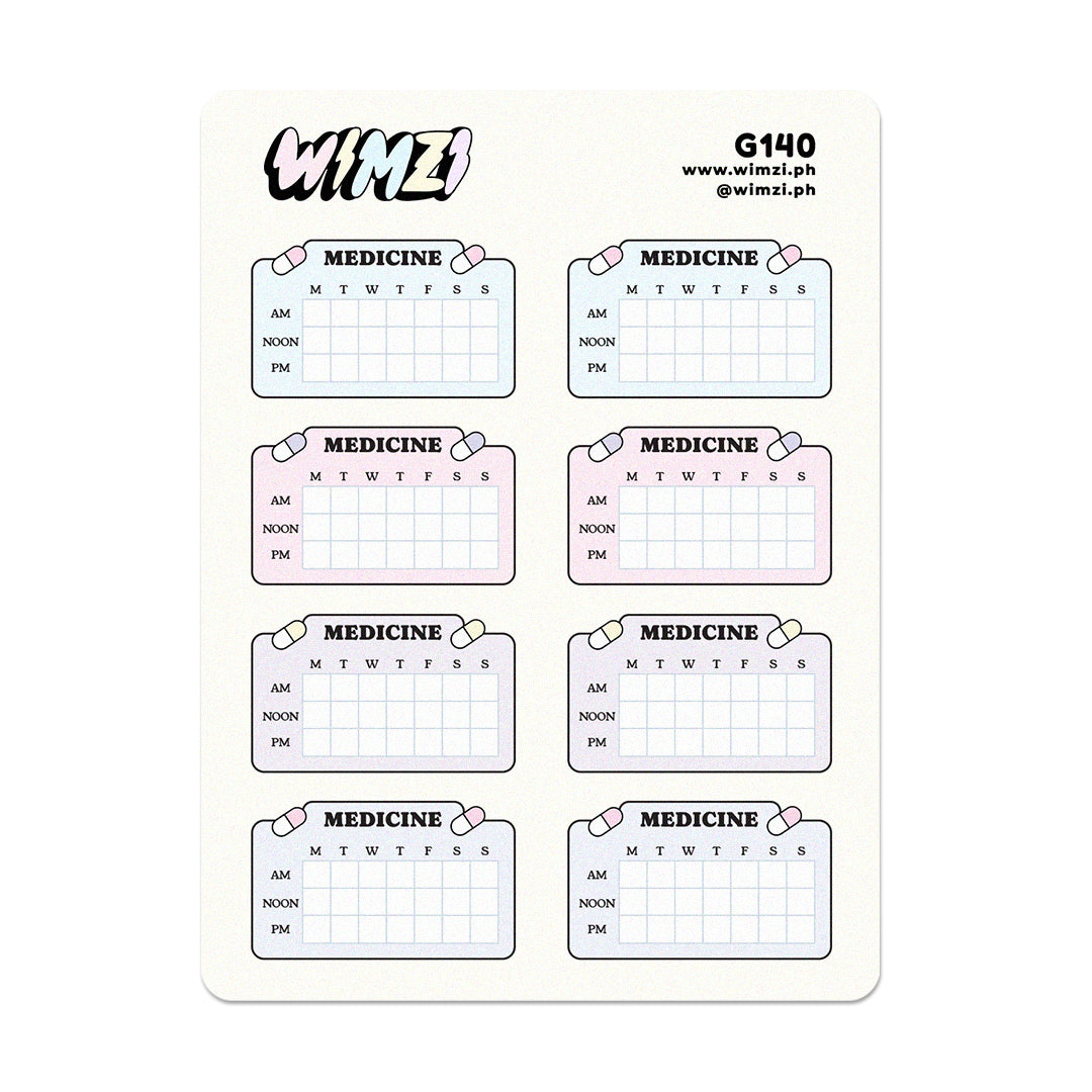 Functional Planner Stickers
