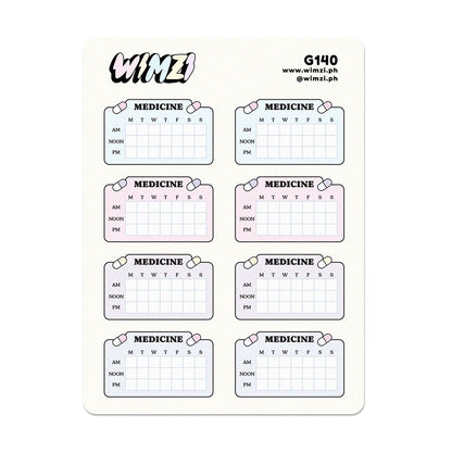 Functional Planner Stickers