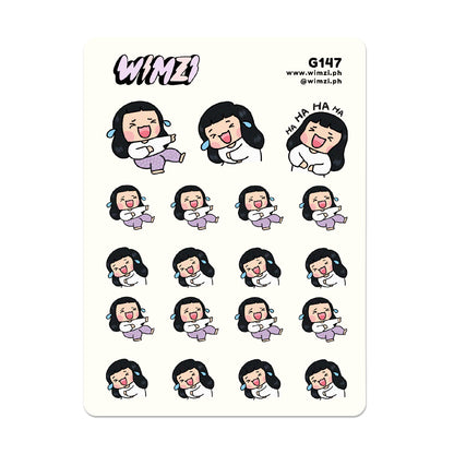 LOL, Laugh Out Loud Planner Sticker Sheet