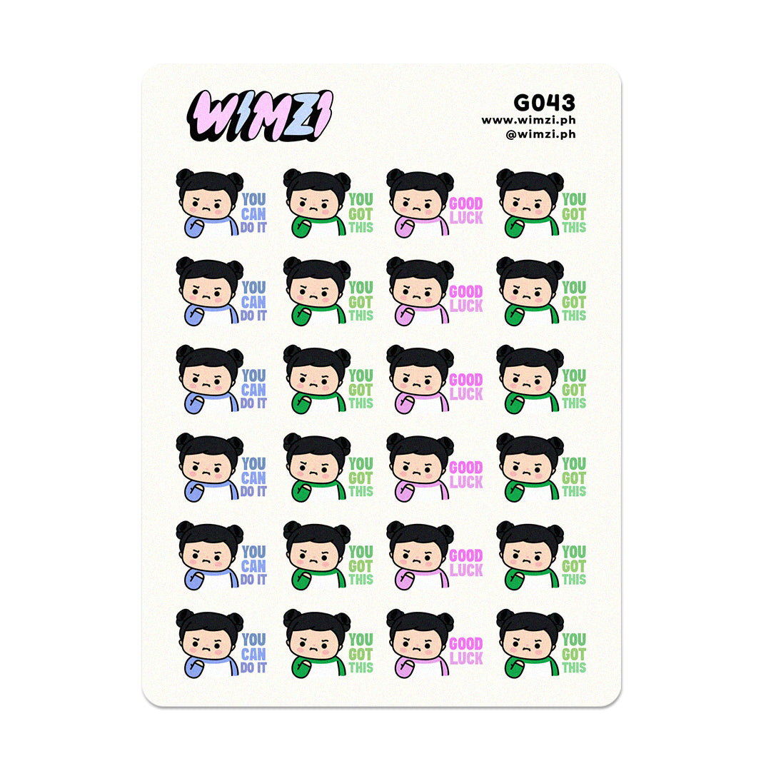 You Can Do It Planner Stickers