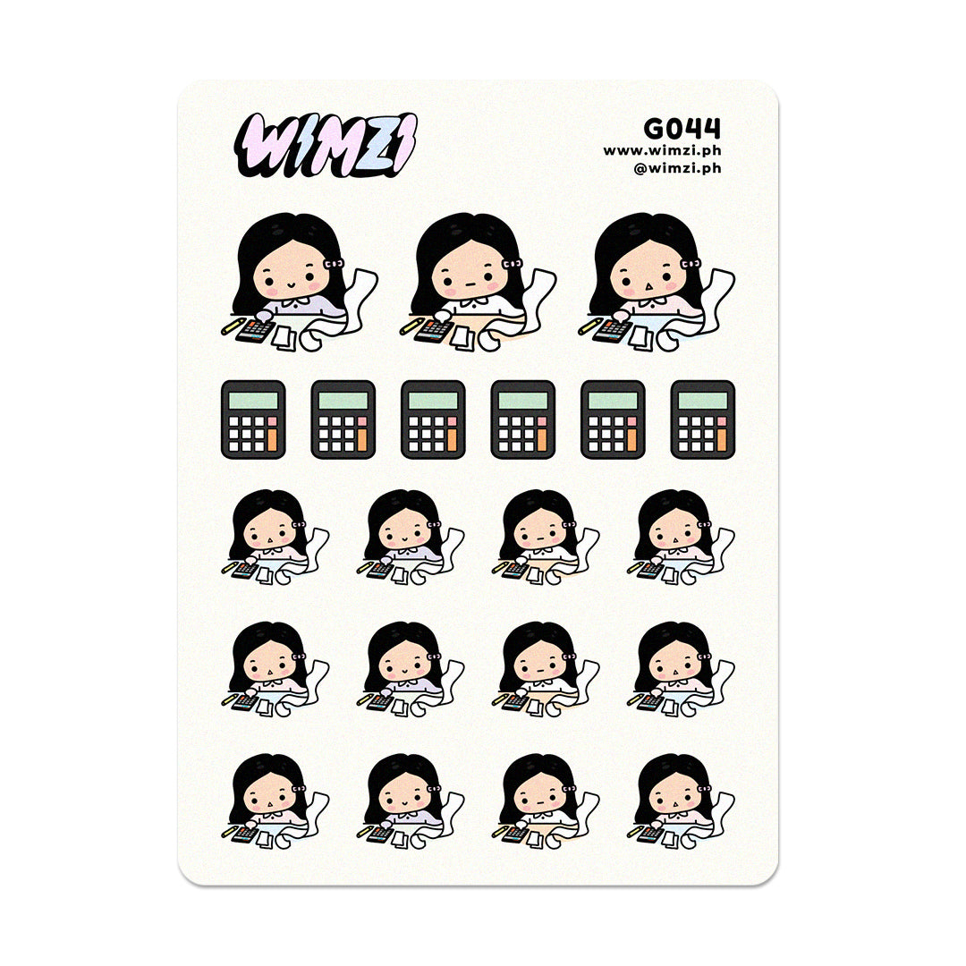Accounting Planner Stickers