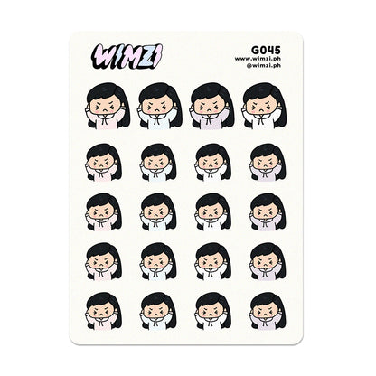 Anxiety Attack Planner Stickers