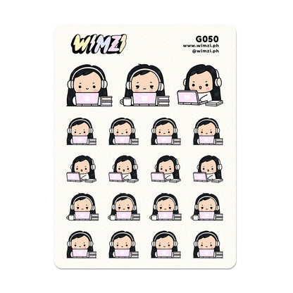 Online Classes Planner Stickers