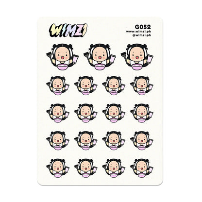 Hair Color Planner Stickers