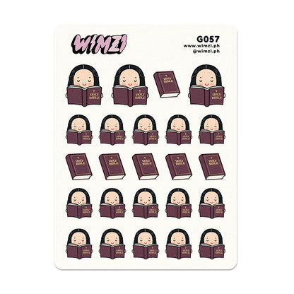 Bible Study Planner Stickers