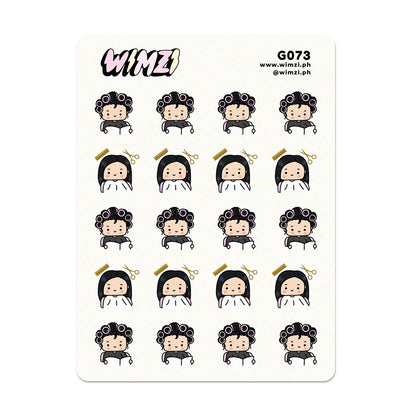Hair Appointment Planner Stickers