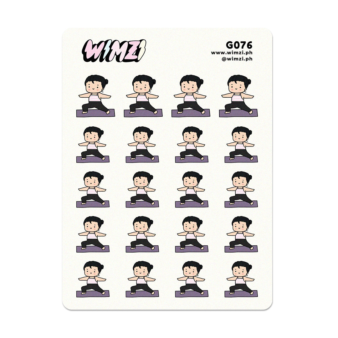 Yoga Planner Stickers