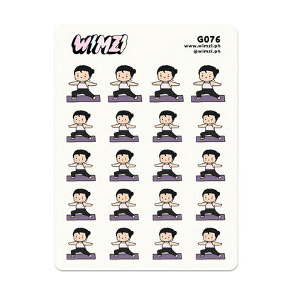 Yoga Planner Stickers
