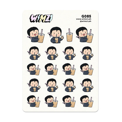Boba Tea Planner Stickers