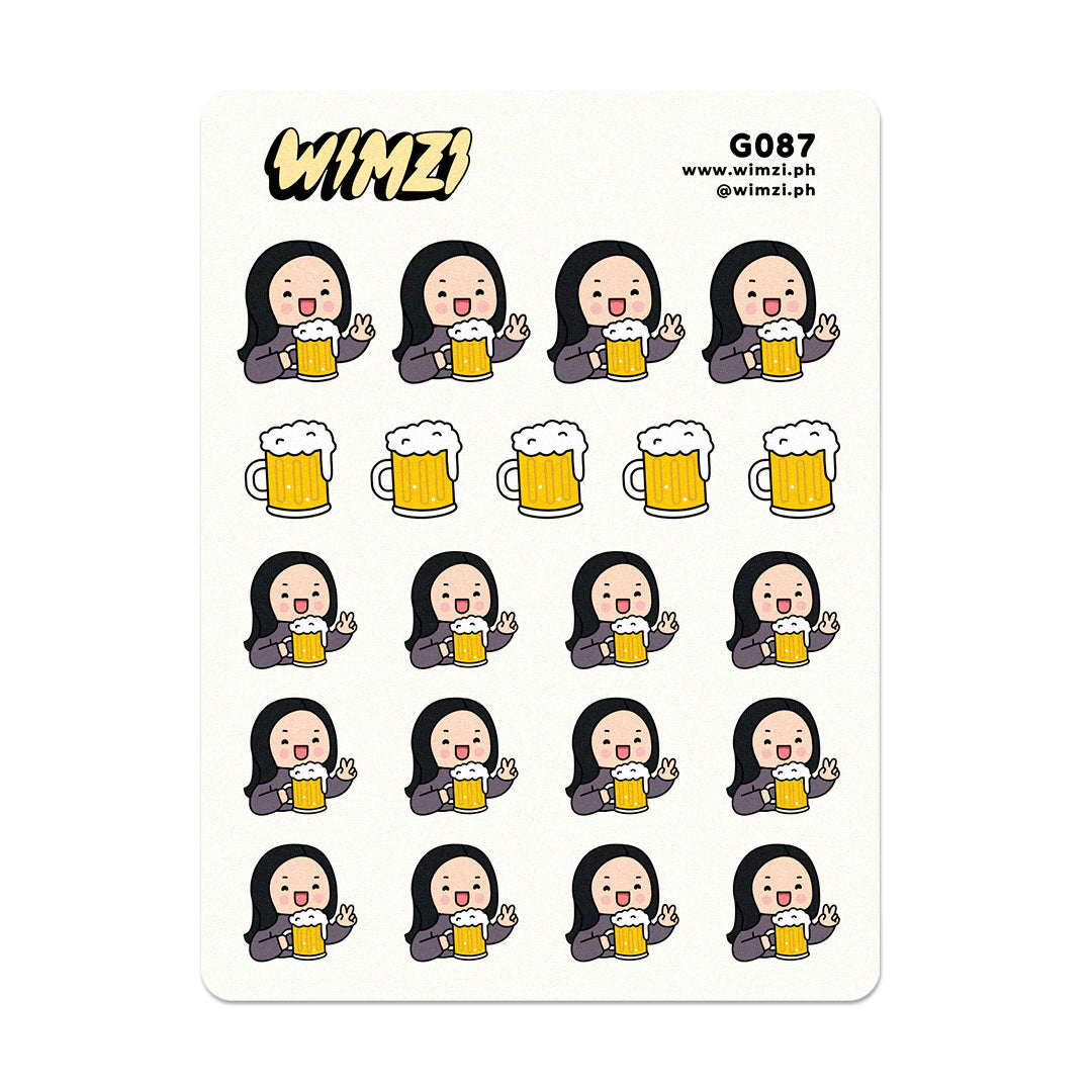 Beer Planner Stickers