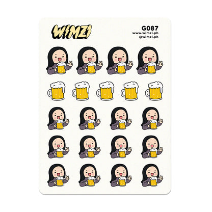 Beer Planner Stickers