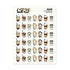 Coffee Drinks Planner Stickers