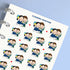 Cleaning Together Couple Planner Stickers