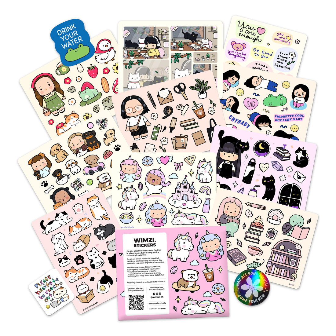 Cute Journaling Sticker Pack