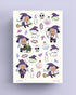 Kawaii Witch Planner Stickers