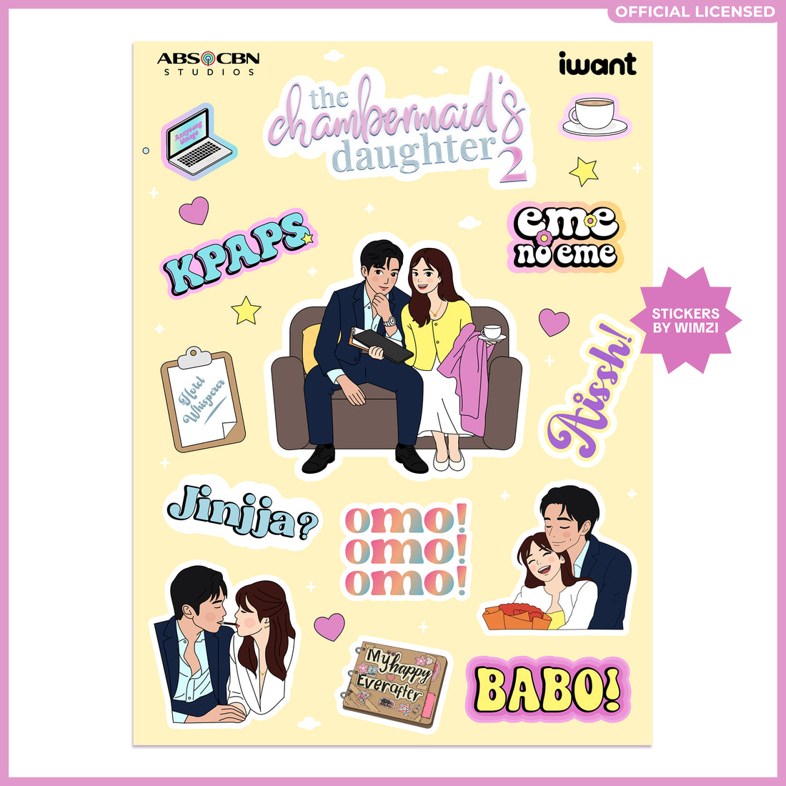 Sticker Sheet - The Chambermaid&