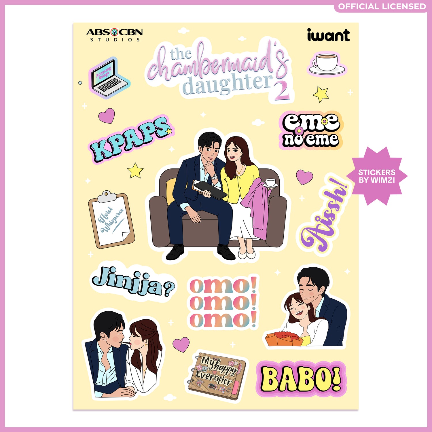 Sticker Sheet - The Chambermaid&