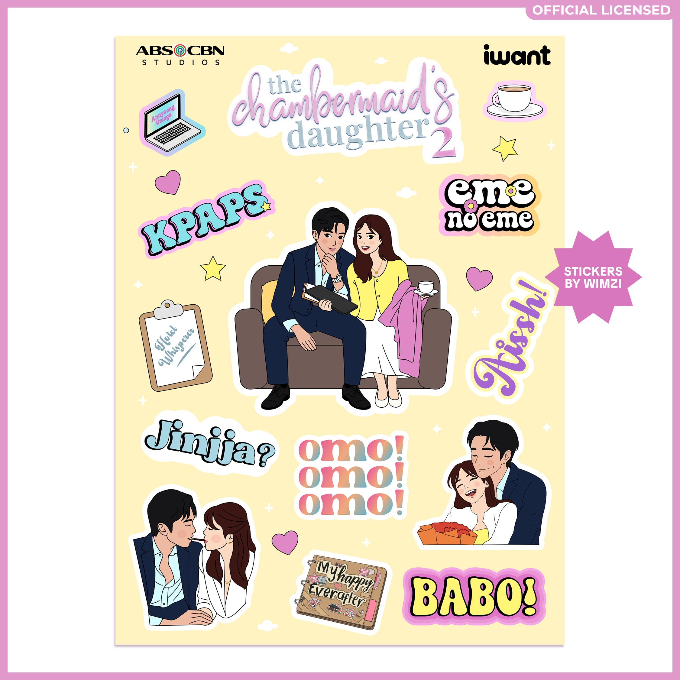 Sticker Sheet - The Chambermaid&