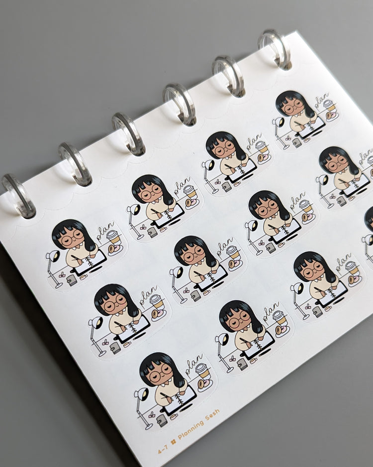 The Planner Girl Sticker Book